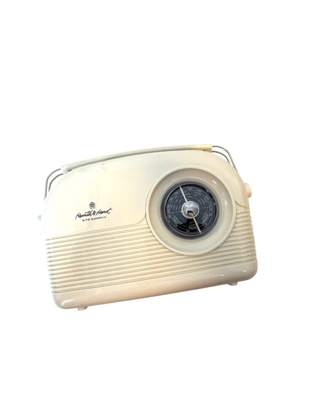 Retro Portable AM/FM Bluetooth Radio Cream - Hearth & Hand with Magnolia Gaines